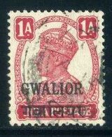 Indian (Gwalior) 1942 Mi 105 King George VI | Crowns And Coronets | Royalty - Gwalior