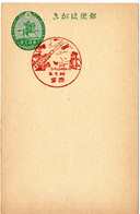 57137 - Japan - 1933 - 1.5S. GA-Kte. M. SoStpl. NISHINOMIYA - LUFTVERTEIDIGUNGSMANOEVER - Militares