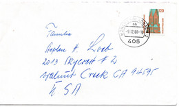 57159 - Bund - 1988 - 120Pfg. SWK EF A Bf MOENCHENGLADBACH -> Walnut Creek, CA (USA) - Covers & Documents