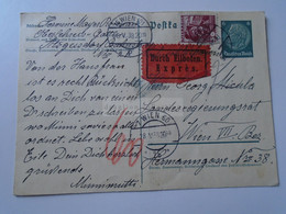 D188677 Österreich - Austria 1938  WIEN  Hermine Mayer Rosenau  - Atzgersdorf Bei Wien -Georg Micula -Ganzsache - Storia Postale