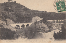 CPA - St Jean Du Gard - Viaduc Sur Le Gardon De Mialet Et Tunnel De Corbes - Saint-Jean-du-Gard