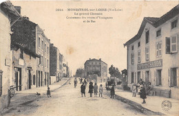 43-MONISTROL-SUR-LOIRE-LE GRAND CHEMIN CROISEMENT DES ROUTES D'YSSINGEAUX ET DE BAS - Monistrol Sur Loire