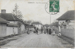 RAMERUPT ..-- Rue Cour Première . 1908 Vers BRIENNE ( Mme HUREL ) . Voir Verso . - Troyes