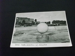 ROMA STADIO MUSSOLINI COL MONILE ANIMATA CICLISTA AUTO CAR - Stades & Structures Sportives