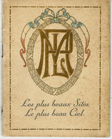 Circa 1902 1903 CATALOGUE LUXE DE VOYAGES CHEMINS DE FER PARIS LYON ET LA MEDITERRANEE P.L.M. Art Nouveau Art Déco - Dépliants Turistici