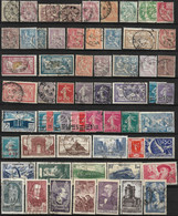 France Lot 230  Timbres Oblitérés  - Avant 1960 - Bon Lot Varié (*) - Mezclas (max 999 Sellos)