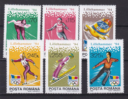 Romania 1994 4954-59 Giochi Olimpici A Lillehammer - Ongebruikt