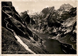 Schrennenweg Mit Seealpsee Und Säntis (1032) * 6. 8. 1945 - Altri & Non Classificati