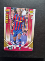 CARTE  FOOT  PANINI  2009/2010-- HENRY  // 1er  CHOIX - Trading Cards