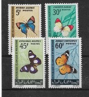 Thème Papillons - Mauritanie - Timbres ** - Neuf Sans Charnière - TB - Papillons