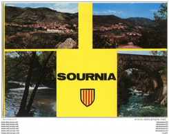 CP (Réf : O 701) SOURNIA (66 PYRÉNÉES-ORIENTALES) MULTI VUES - Sournia