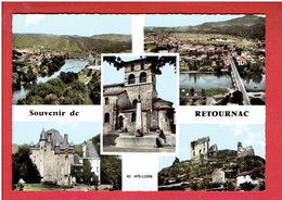 RETOURNAC SOUVENIR CARTE EN TRES BON ETAT - Retournac