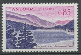 Andorre FR N°163 85c Violet/lilas/violet-gris N** ZA163 - Nuevos