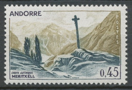 Andorre FR N°204 45c. Bleu Foncé Et Bistre N** ZA204 - Unused Stamps