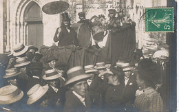 Carte Photo Villaines La Juhel Cavalcade 3/9/1911 - Villaines La Juhel