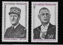 Polynésie N°89/90 - Neuf ** Sans Charnière - TB - Unused Stamps