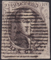 Belgie   .  OBP   .   6A   .   D36    .      O .    Gebruikt  . / .   Oblitéré - 1851-1857 Medallones (6/8)