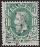 Belgie   .  OBP   .   30   .   LP7       .     O .    Gebruikt  . / .   Oblitéré - 1869-1883 Leopold II.