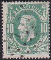 Belgie   .  OBP   .   30   .   LP7       .     O .    Gebruikt  . / .   Oblitéré - 1869-1883 Léopold II