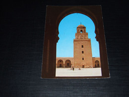 42689-                  TUNISIE,  KAIROUAN,  MINARET DE LA GRANDE MOSQUEE - Islam