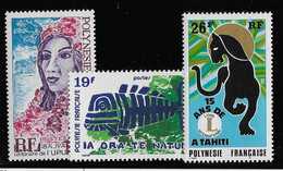Polynésie N°103/105 - Neuf ** Sans Charnière - TB - Unused Stamps