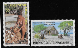 Polynésie N°326/327 - Neuf ** Sans Charnière - TB - Nuevos