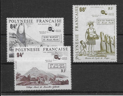 Polynésie N°379/381 - Neuf ** Sans Charnière - TB - Unused Stamps