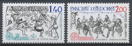 Andorre FR Série N°292 + N°293 NEUFS** ZA293S - Unused Stamps