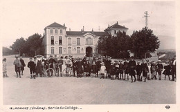 ROMANS - Sortie Du Collège - Publicité Articles Pour Bazar Arep & Sayet, Agent Dépositaire O. L. Hefty, Paris 2e - Romans Sur Isere