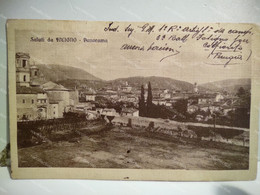 Italia Postcard Saluti Da Foligno Panorama 1916 - Foligno