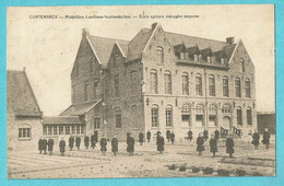 * Kortemark - Cortemarck * (E. Desaix) Middelbare Landbouw School, école Agricole Ménagère Moyenne, Animée, Cour - Kortemark