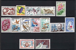 ⭐ Saint Pierre Et Miquelon - YT N° 358 à 371 * - Neuf Avec Charnière - 1958 à 1964 ⭐ - Unused Stamps