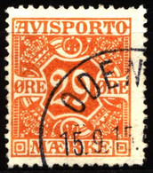 Denmark 1915 Mi V12 Newspaper Stamps - Dienstzegels