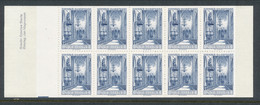 Sweden 1974. Proof Of Print Booklet: Upsala Cathedral, Blue. MNH(**) - Ensayos & Reimpresiones