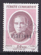 Türkei Marke Von 1996 O/used (A2-6) - Used Stamps