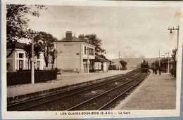 CPA 78.—LES CLAYES SOUS BOIS .— LE GARE - Les Clayes Sous Bois