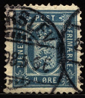 Denmark 1875 Mi D5B Coat Of Arms - Dienstmarken