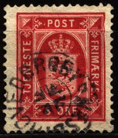 Denmark 1875 Mi D6A Coat Of Arms - Servizio