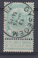 N° 56  GYSEGEM - 1893-1907 Coat Of Arms