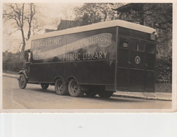 KENT - Travelling Erith Urban District Council Public Library    ( Carte Photo ) - Other & Unclassified