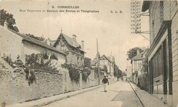 CORMEILLES Rue Daguerre Et Bureau PTT - Cormeilles En Parisis