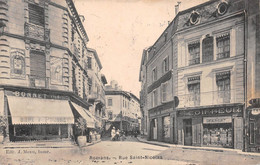 ROMANS - Rue Saint-Nicolas - Coiffeur, Bière F. Pousset, Bonnet Fils - Romans Sur Isere