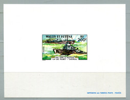 Wallis & Futuna - Yvert 211 - CHEVREUIL Des Forces Françaises Libres - Epreuve De Luxe - T 1315 - Imperforates, Proofs & Errors