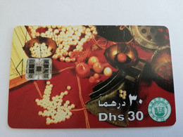UNITED ARAB EMIRATES -ETISALAT- UAE 115   DHS 30  CHIPCARD Phonecard As Scan  FINE USED    ** 9010** - Emirats Arabes Unis