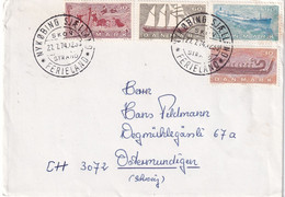 DANEMARK 1974 LETTRE DE NYKOBING - Storia Postale
