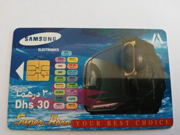 UNITED ARAB EMIRATES -ETISALAT- UAE 132   DHS 30  CHIPCARD Phonecard As Scan  FINE USED    ** 9023** - Emirats Arabes Unis