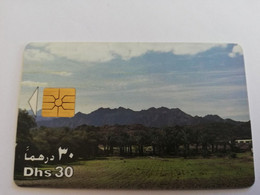 UNITED ARAB EMIRATES -ETISALAT- UAE 134   DHS 30  CHIPCARD Phonecard As Scan  FINE USED    ** 9025** - Emirats Arabes Unis