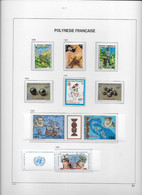 Polynésie Collection Vendue Page Par Page - Timbres Neufs ** Sans Charnière - TB - Nuovi