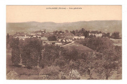Larajasse Canton De Saint-Symphorien-sur-Coise Vue Générale Rhône 69590 En B.Etat Cpa Tardive Bistre - Other & Unclassified