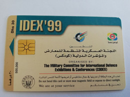 UNITED ARAB EMIRATES -ETISALAT- UAE 174   DHS 30  CHIPCARD Phonecard As Scan  FINE USED    ** 9030** - Emirats Arabes Unis